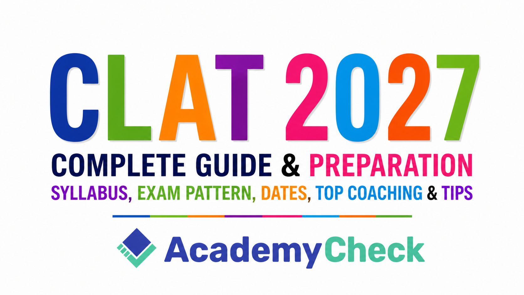 CLAT 2027: Latest Exam Updates, Top Online & Offline Coaching Institutes, Syllabus & Guidlines